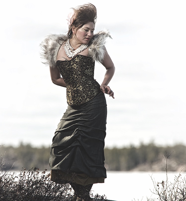 Tanya Tagaq took to the world stage in 2001. PHOTO BY PATRICK KANE/UPHERE