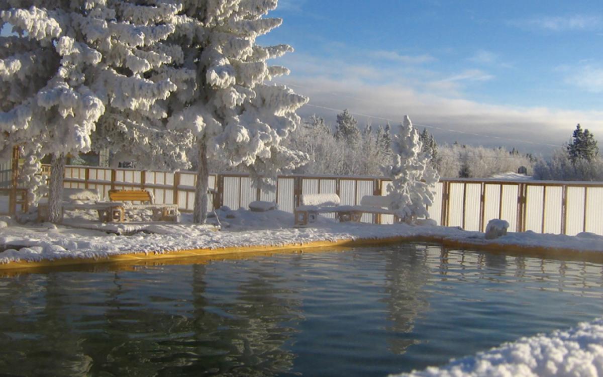 The Takhini Hot Springs. Photo by Takhini Hot Pools