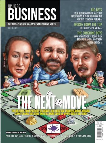 Up Here Business cover 2022 Issue 1.