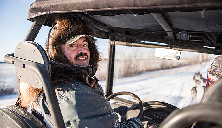 Danny Beaulieu and his wife Susan Fleck founded Stepping Stone Kennels in 2011. Photo by Angela Gzowski