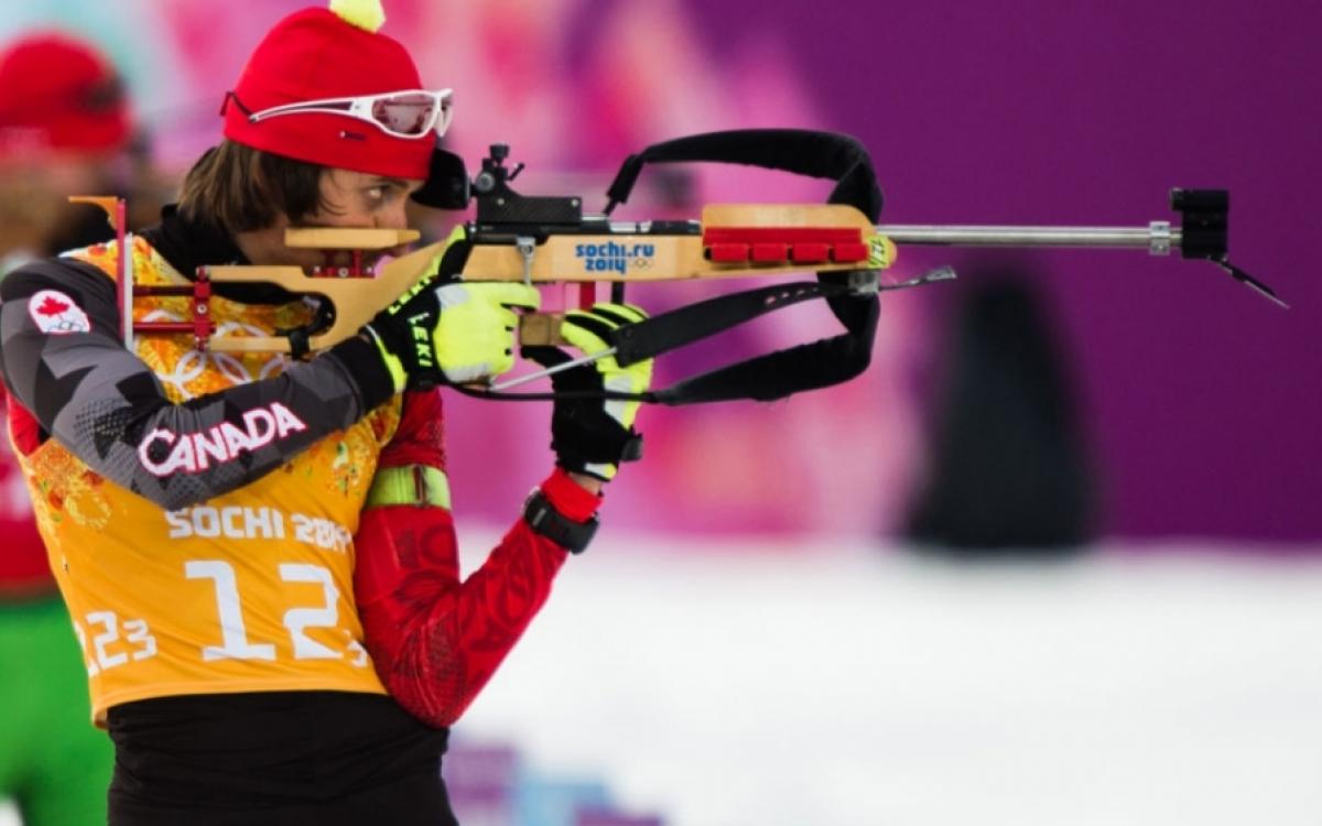 BIATHLETE BRENDAN GREEN. ALL PHOTOS COURTESY INTERNATIONAL OLYMPIC COMMITTEE