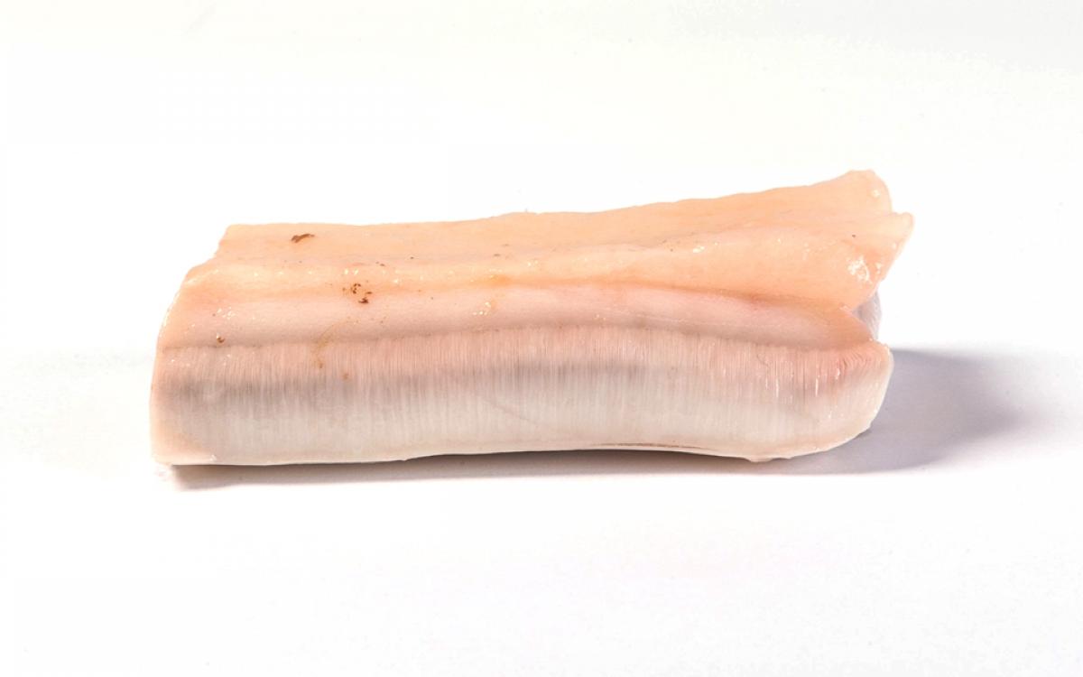 Beluga maktaaq contains vitamins that fight infection and keep your heart healthy. Photo by Hannah Eden/Up Here