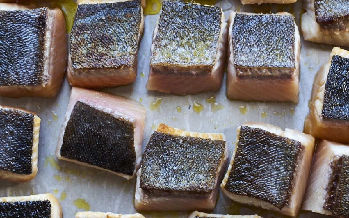 Arctic char prepared by Yellowknife chef Robin Wasicuna. 