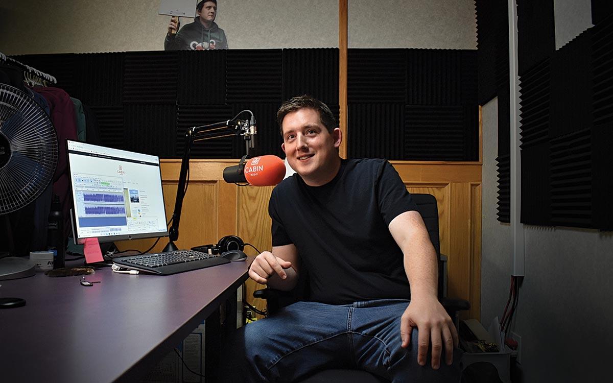 Ollie Williams in his office