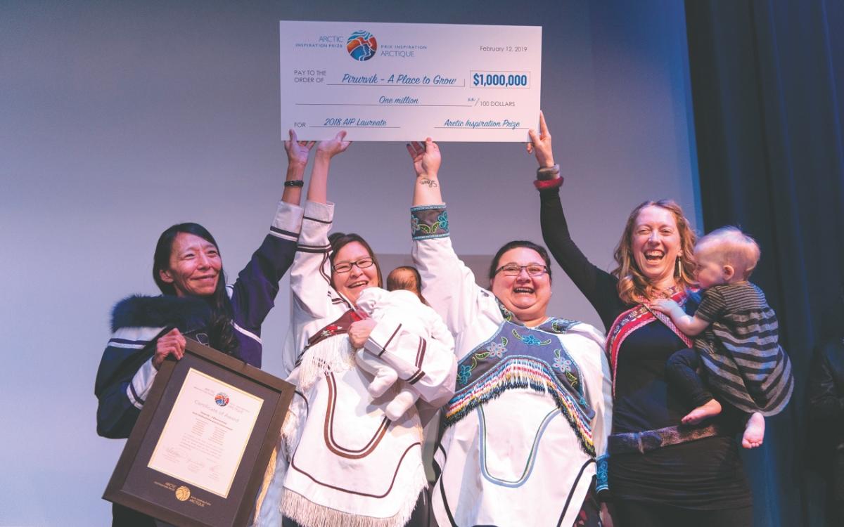Piruvik, winners of the 2018 Arctic Inspiration Prize