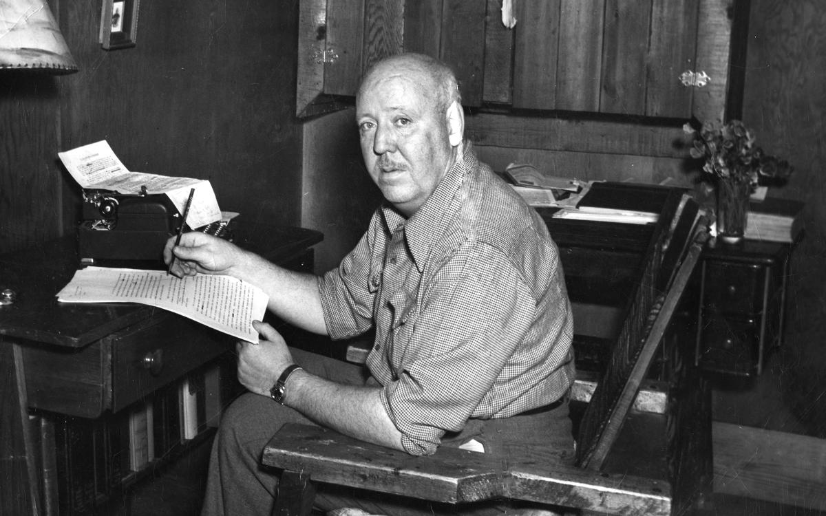 Eccentric newspaperman in Yellowknife's early days, Jock McMeekan.