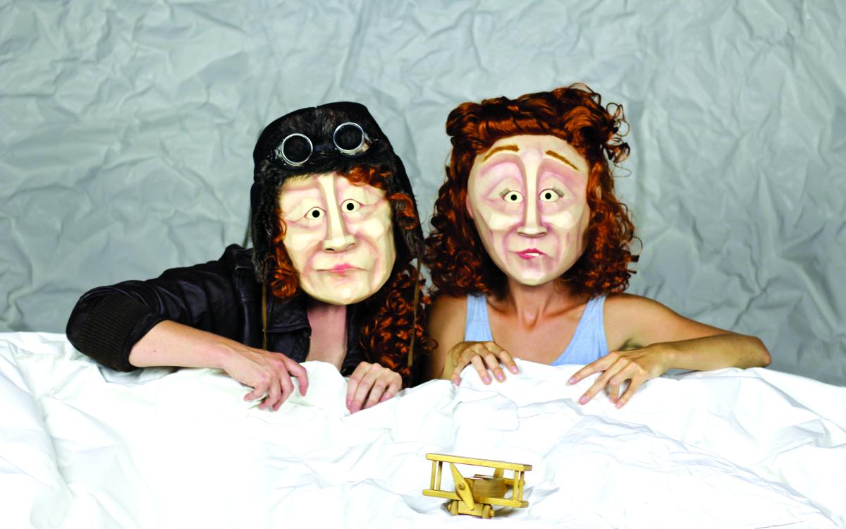 A promotional shot of Open Pit Theatre's "Radio Silence."