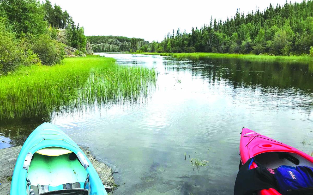 A relaxing portage and paddle outside Yellowknife turns into an excruciating crawl.