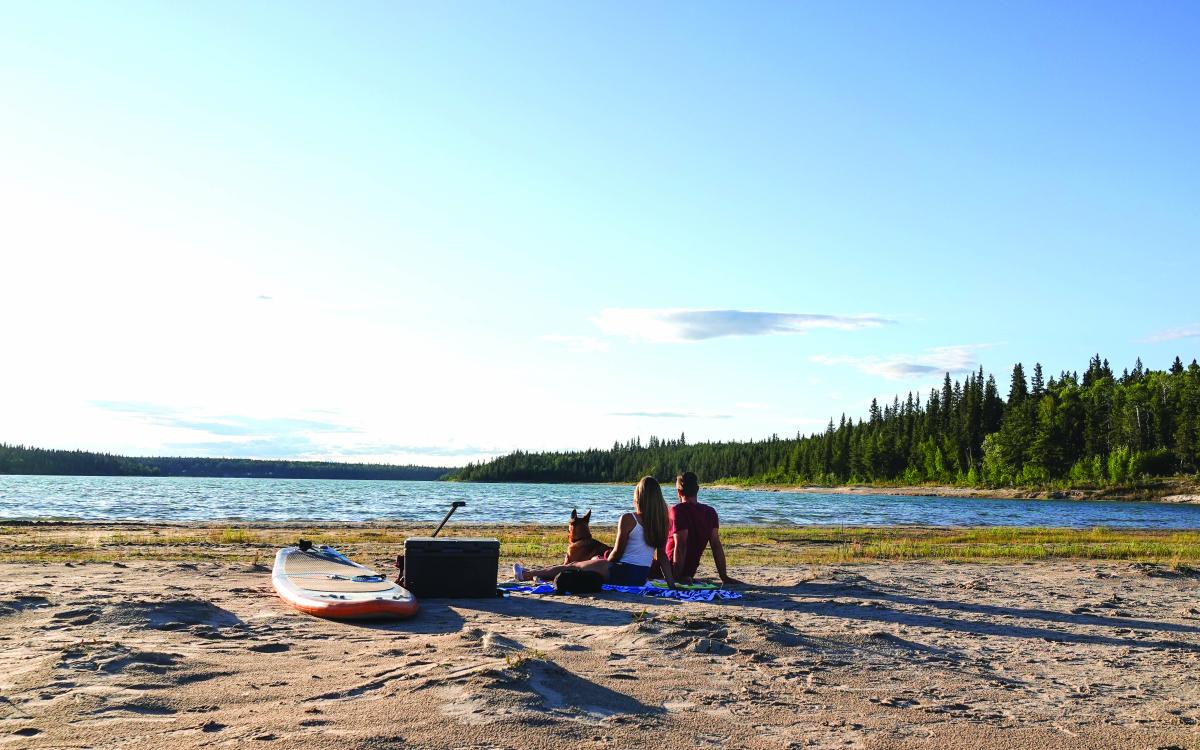 Pine Lake Beach in Fort Smith