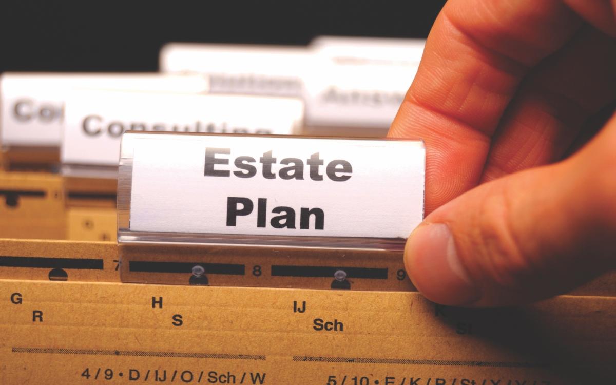 Estate plan file