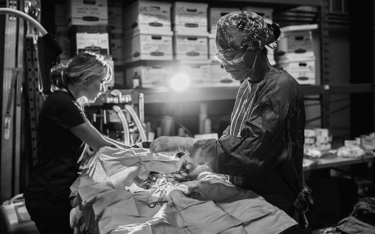 Operation in Fort Liard.