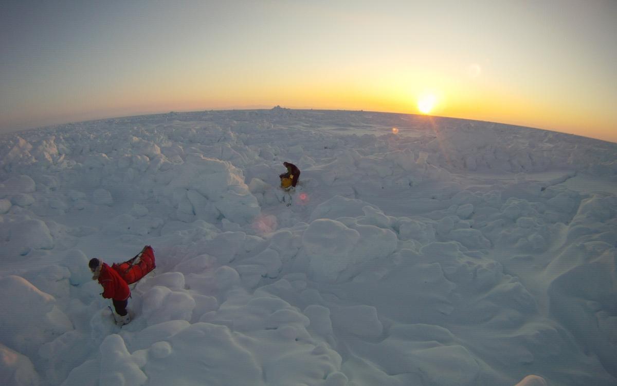 Trekking the North Pole