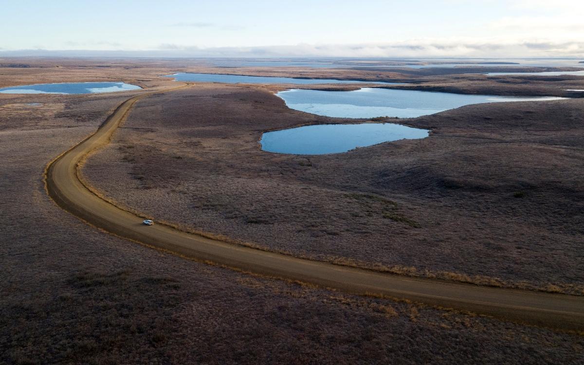 Inuvik to Tuk highway