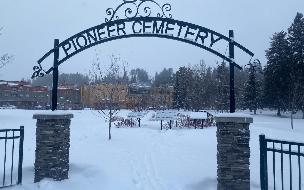 Gates of Pioneer Cemetery 