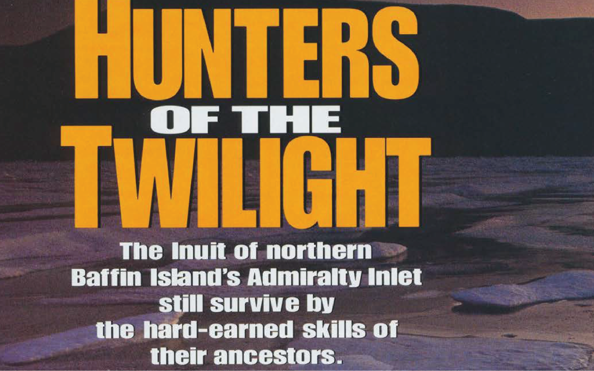Hunters of the twilight