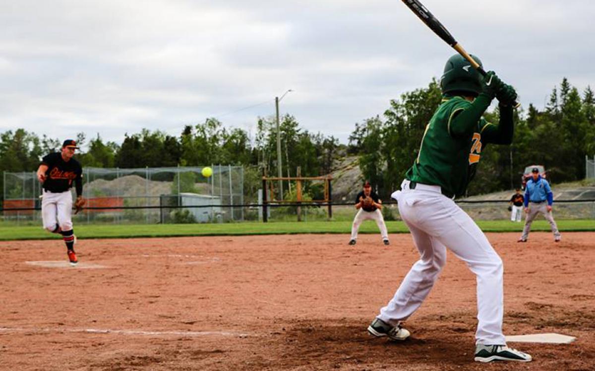 Tommy Forrest Ballpark in Yellowknife. Photo courtesy Ollie Williams
