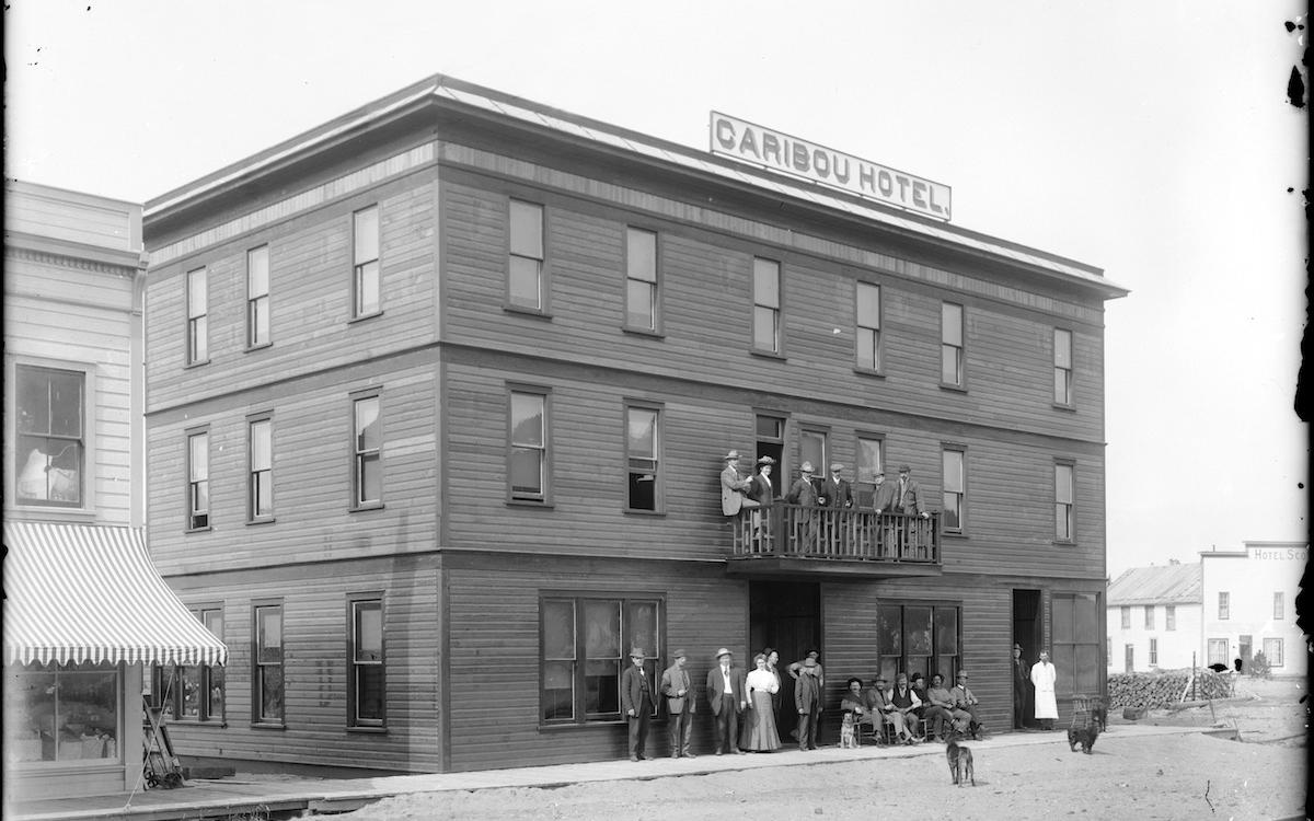 The famous Caribou Hotel is a designated Yukon Historic Site and one of the oldest buildings in the Yukon's Southern Lakes region. 