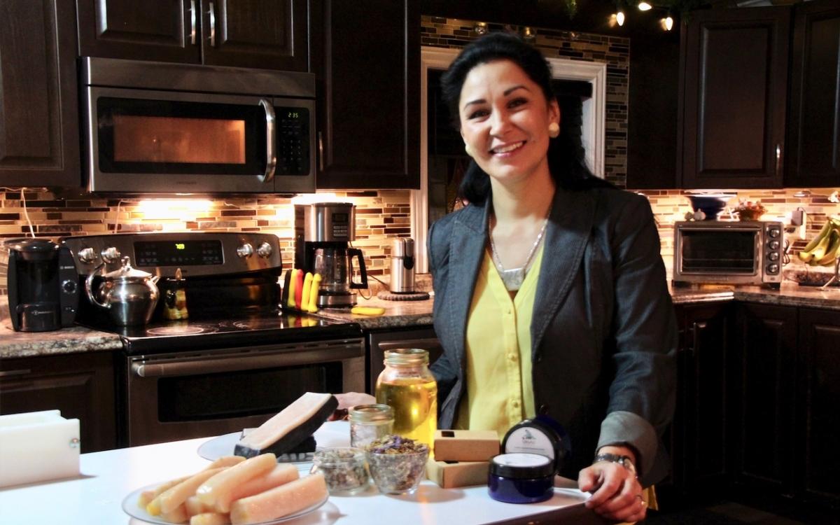 Bernice Clarke, founder of Uasau Soap. Photo by Beth Brown