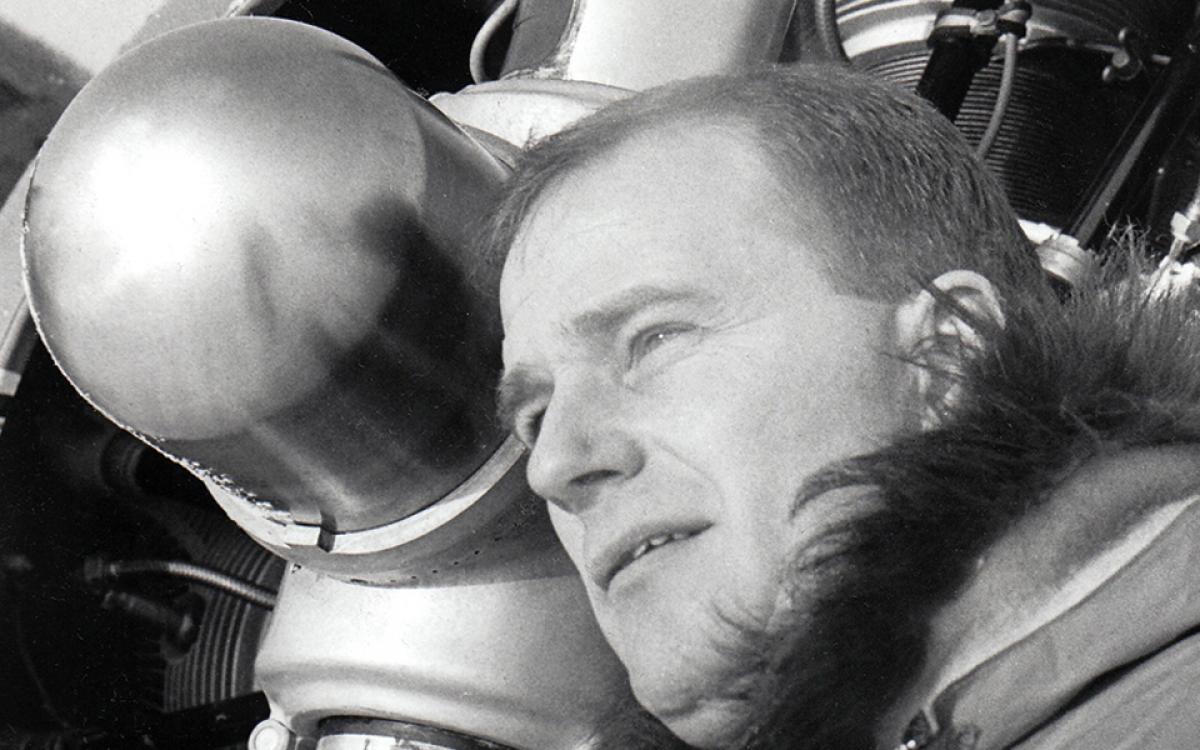 Bob Engle pioneered scheduled flight service across the North. Photo courtesy Roxy Engle