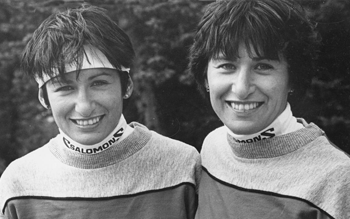 The Firth sisters at the end of their career. Photo by Tessa MacIntosh