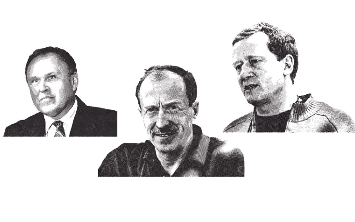 Darrell Pasloski, Joe Sparling, Stefan Voswinkel.