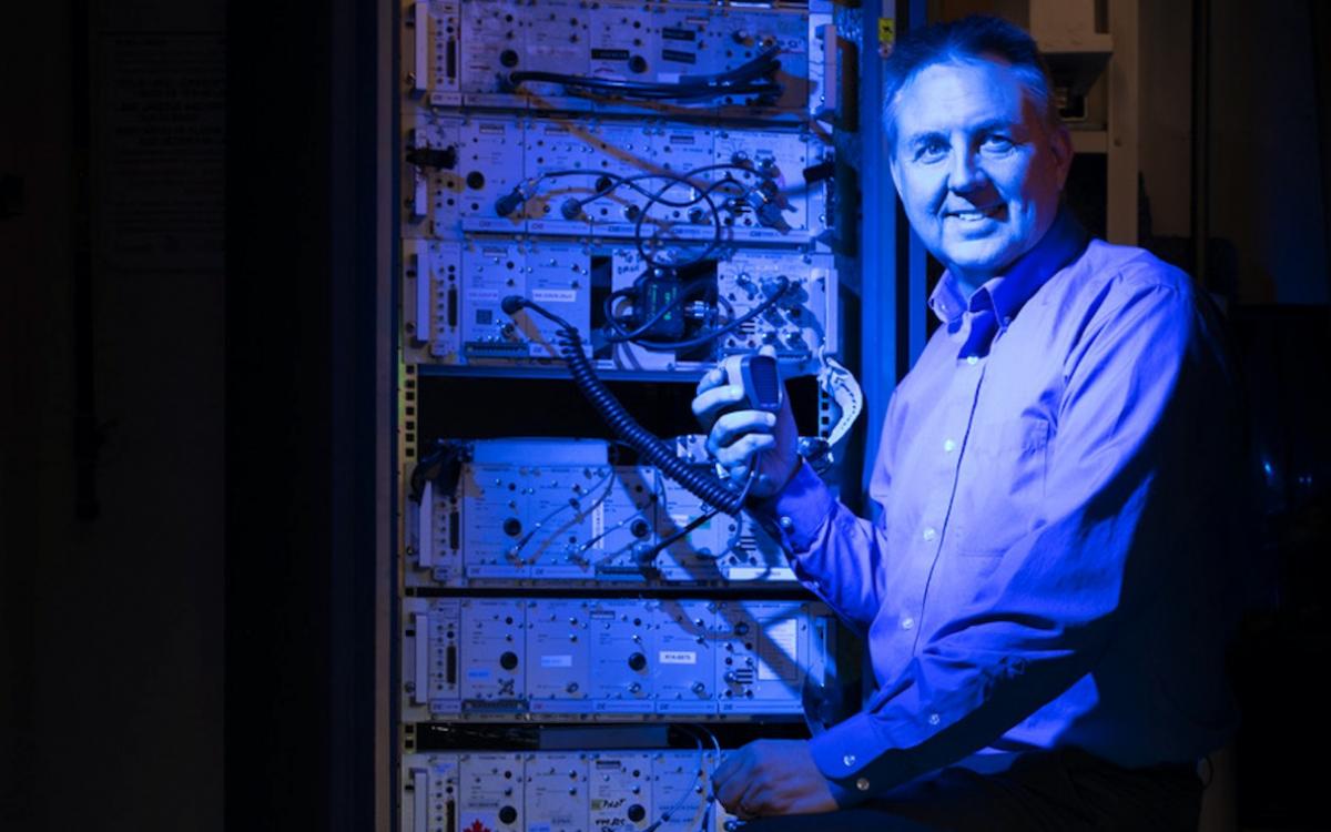 Scott Williamson’s hobby does more than keep him connected. It also takes him off the grid. Way off.  