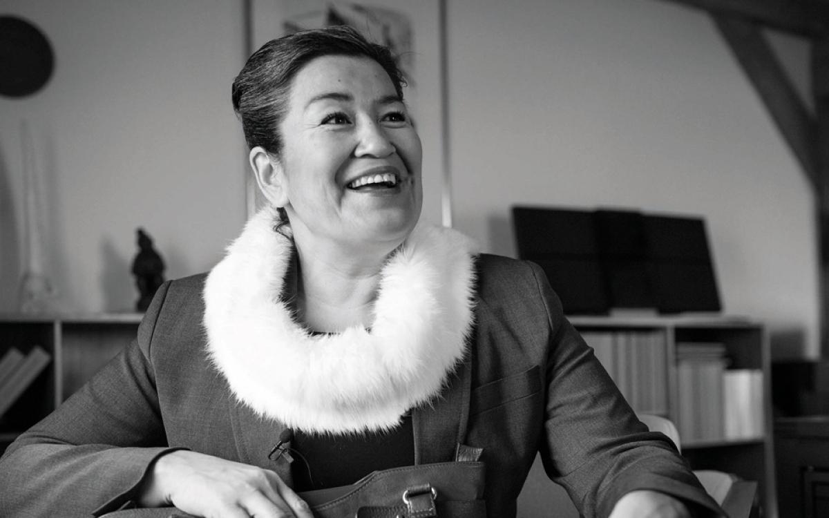 Aleqa Hammond, former prime minister of Greenland. Photo by Ellen Emmerntze Jervell/The Wall Street Journal