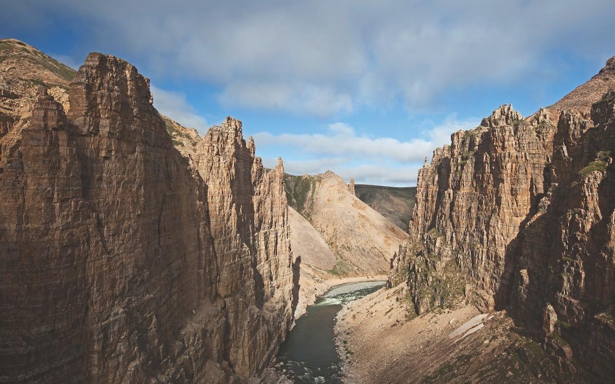 Tuktut Nogait National Park sees few visitors, but has spectacular scenery. 