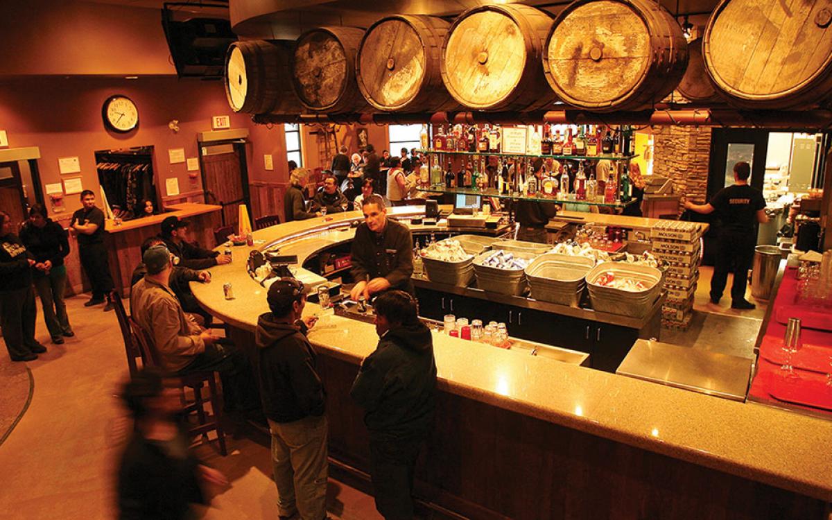 Iqaluit: A night at the Storehouse. Photo courtesy of Toronto Star Rene Johnston.