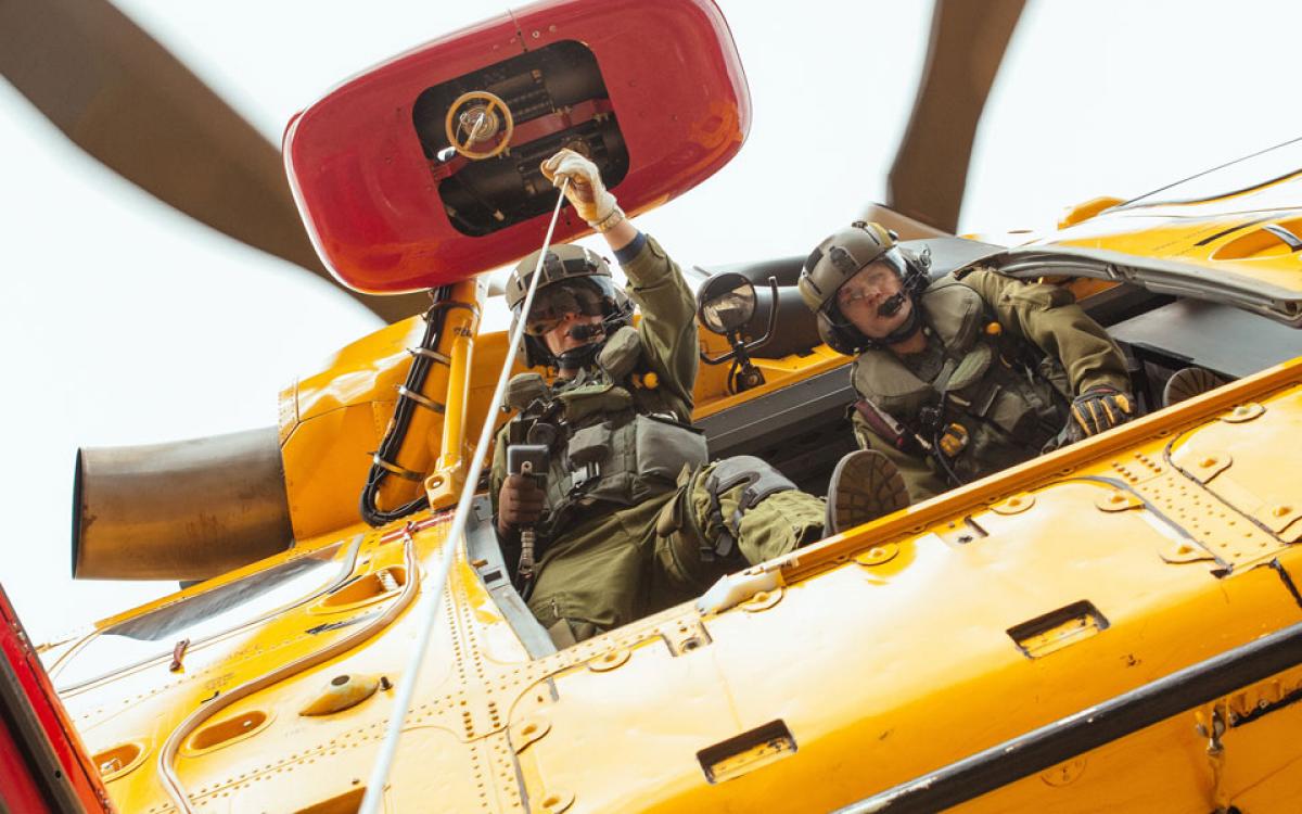 Photo courtesy of the Royal Canadian Air Force