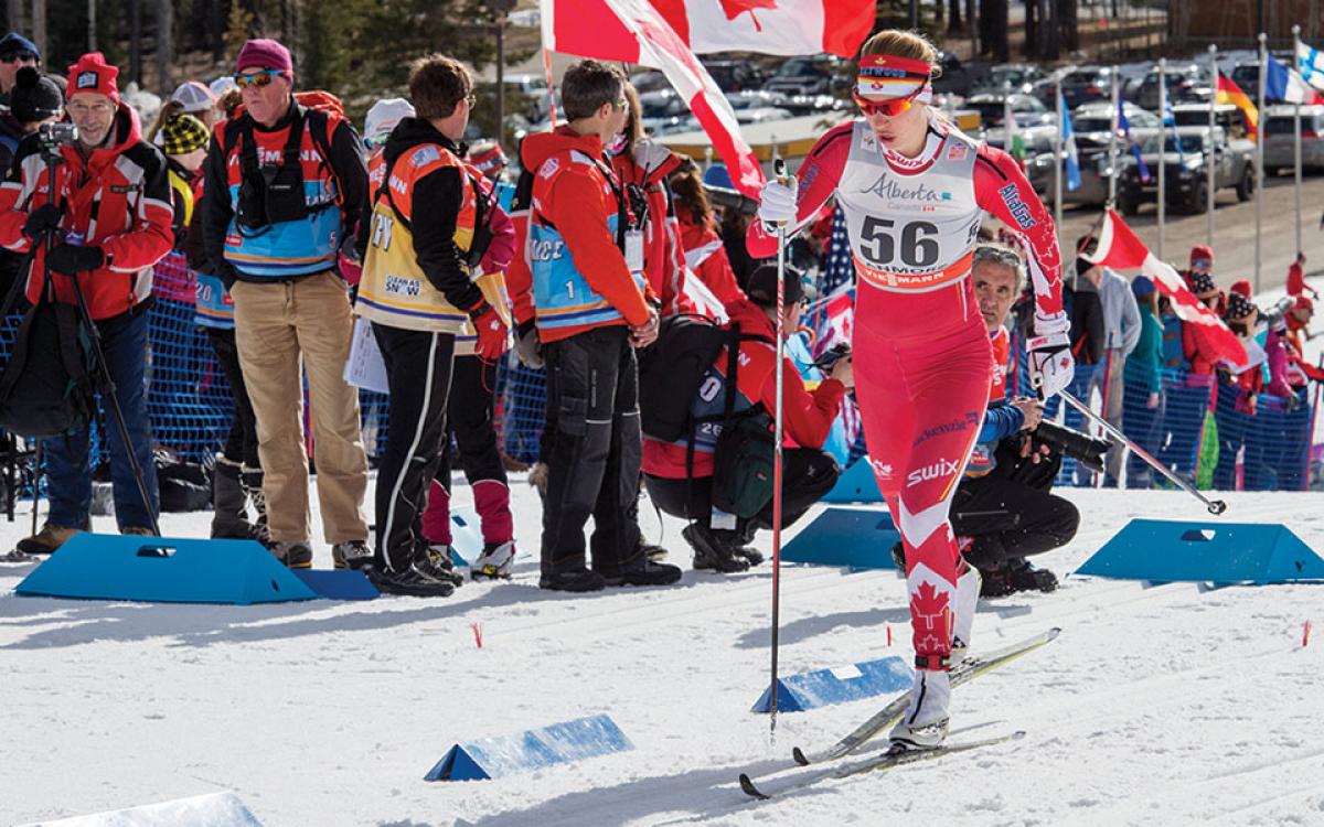 Dahria Beatty is one of three Yukoners on the Olympic cross-country ski team who raced at the AWGs. Photo courtesy of Pam Doyle.