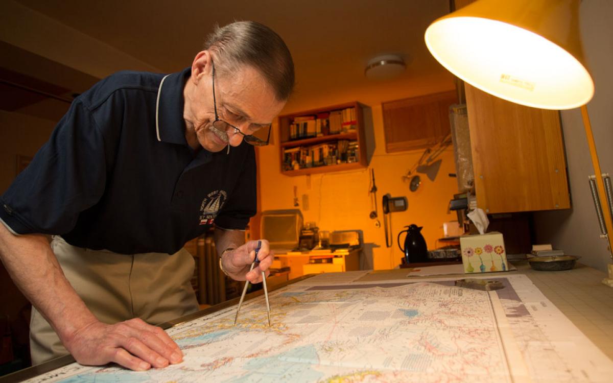 Victor Wejer in the 'NWP Studio.' Photo by Andrew Reimer