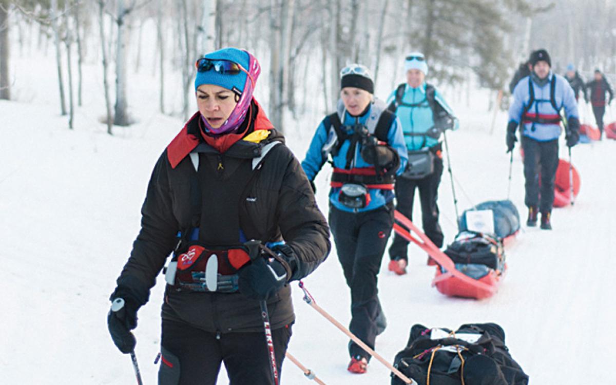 The Yukon Arctic Ultra draws adventurous runners, cross-country skiers and fat-bikers from around the world. Photo by Michael Ericsson
