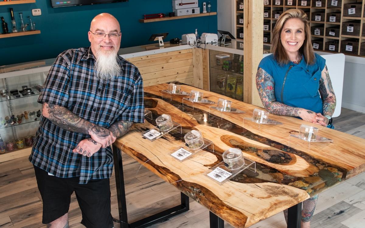 “It's been an arduous journey,” opening the North's first private pot shop, says owner Jordi Mikelie-Jones. 