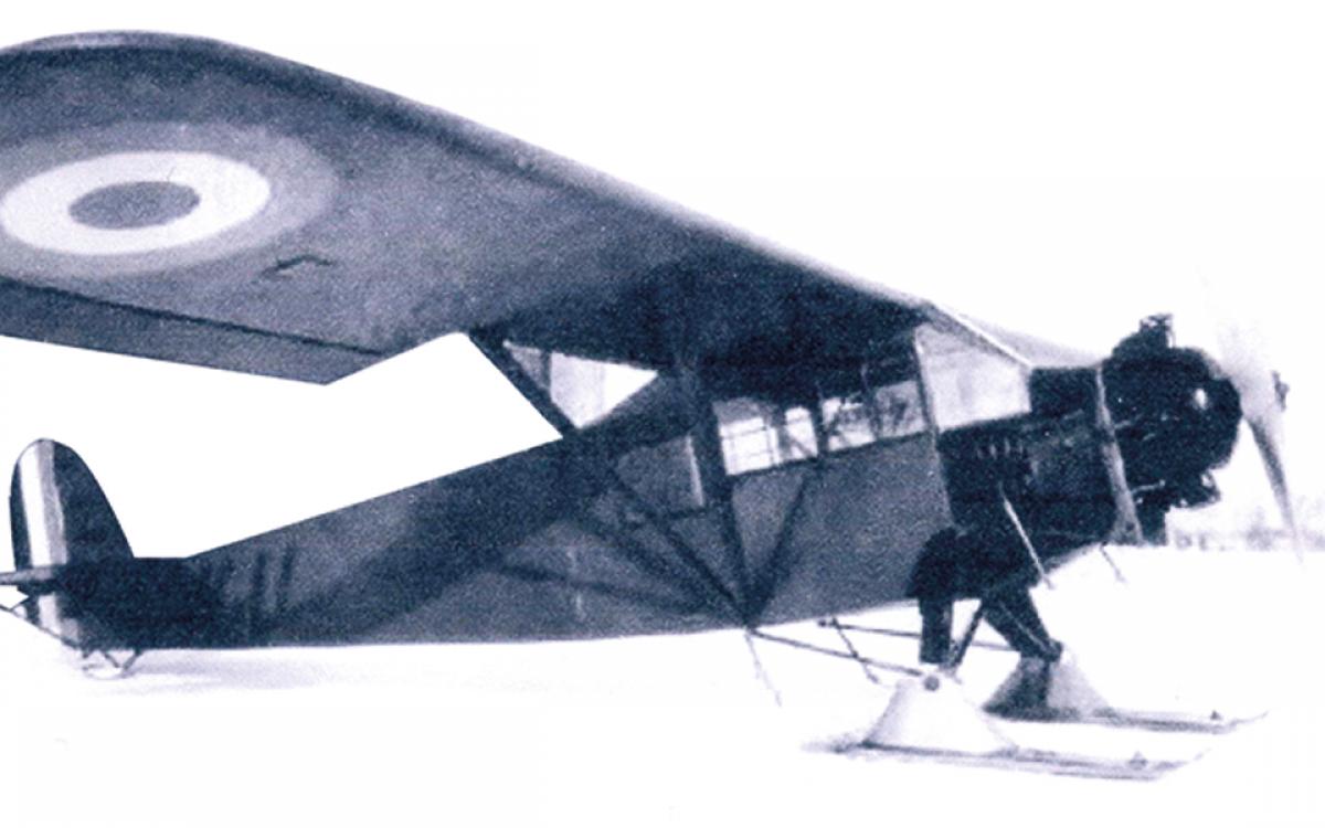 The Fairchild FC-2 Razorback. Photo courtesy Royal Aviation Museum of Western Canada