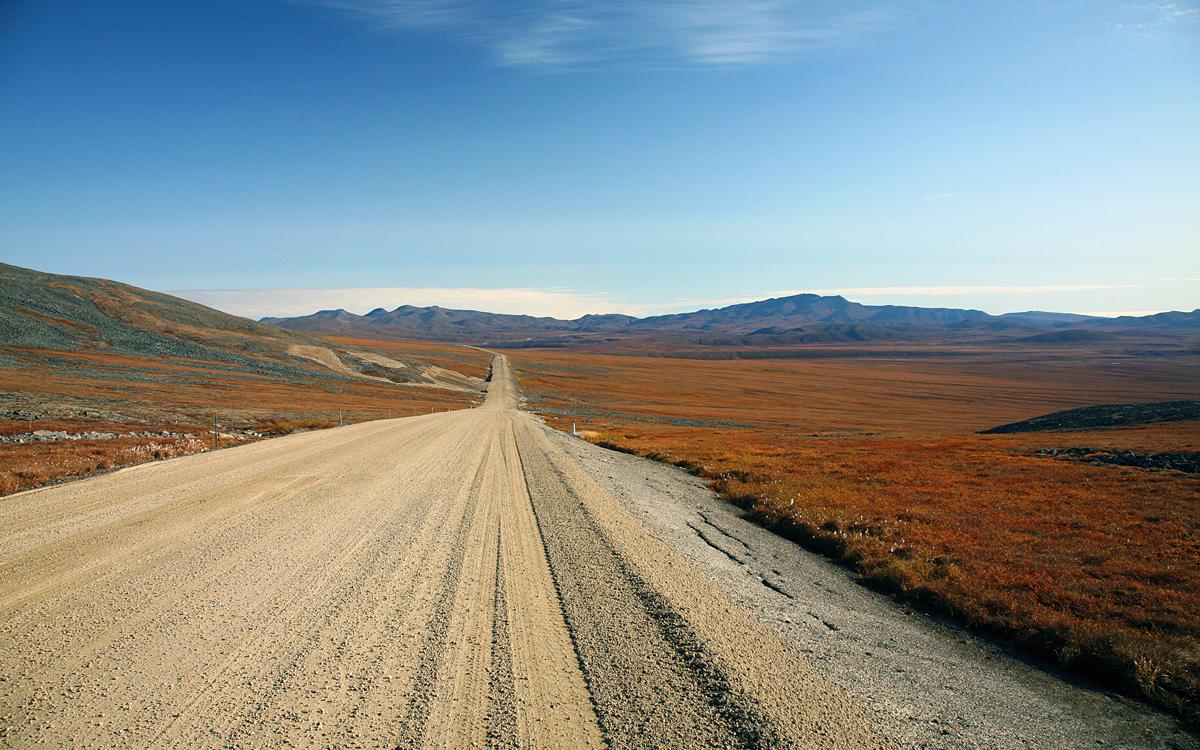 By early September, the fall colours along the Dempster Highway are out in force. Photo by Gerold Sigol/NWTT