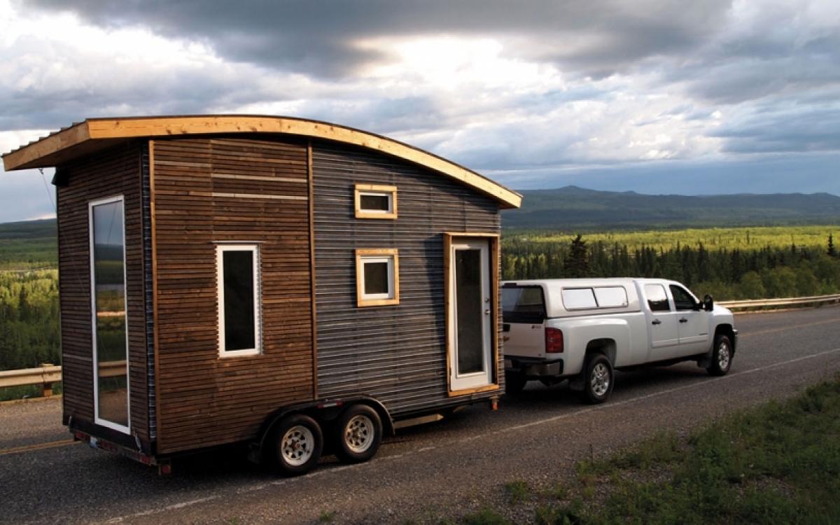 The latest trend in the North? Tiny, mobile homes. Photo courtesy ATA Pop Homes & Leaf House