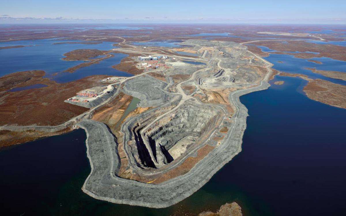 Agnico Eagle's Meadowbank gold mine near Baker Lake, Nunavut. All images courtesy of Agnico Eagle.