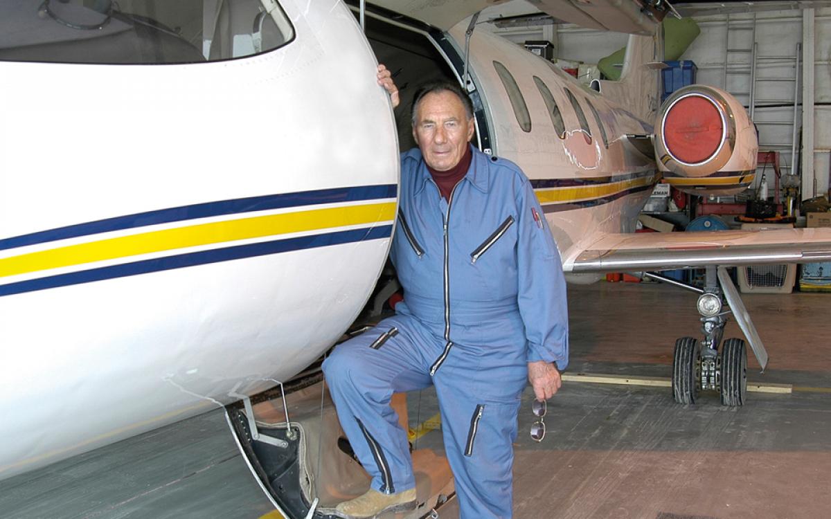 Willy Laserich might have been the world's most decorated ambulance driver. He died in 2007 at age 75. Photo by Margo Pfeiff