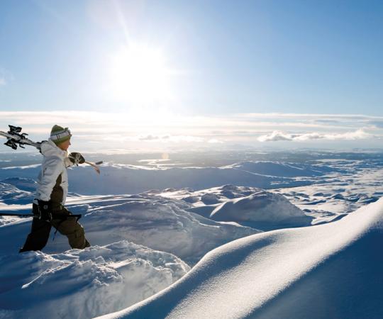 Shred the sweet Swedish powder. Henrik Trygg/imagebank.sweden.se
