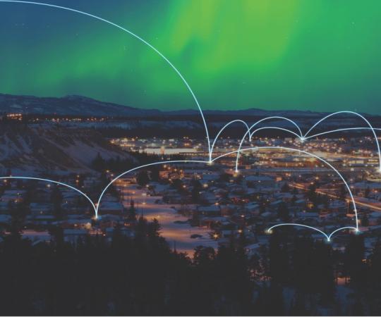 Northern Lights over Yellowknife