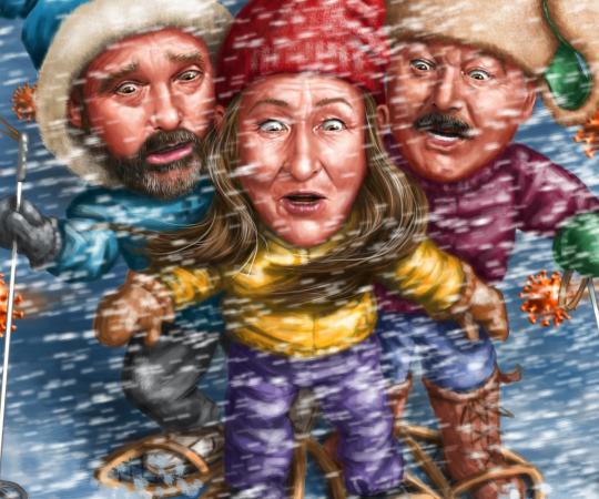 The territory's premiers weathering COVID-19. 