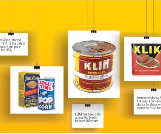 Back in the 1940s, Yellowknifers had a few favourites when it came to canned goods.