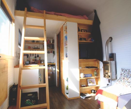 An inside look at Charlotte Morritt-Jacobs' tiny house