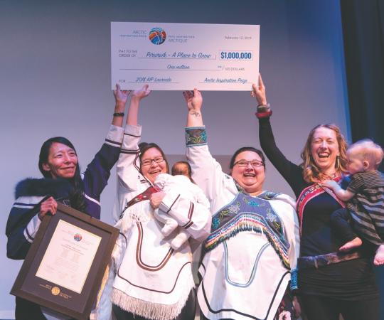 Piruvik, winners of the 2018 Arctic Inspiration Prize