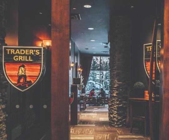 The Trader's Grill in Yellowknife's Explorer Hotel.