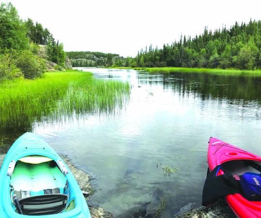 A relaxing portage and paddle outside Yellowknife turns into an excruciating crawl.
