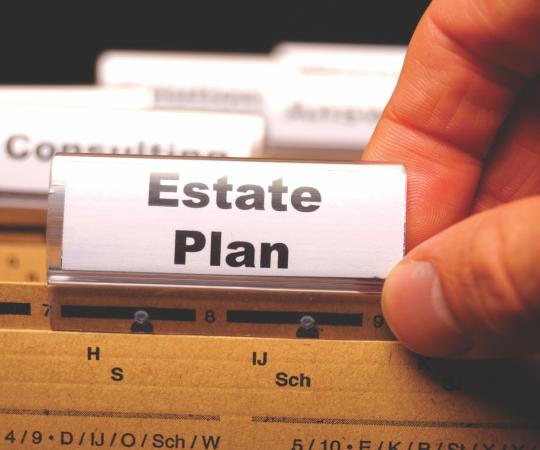 Estate plan file