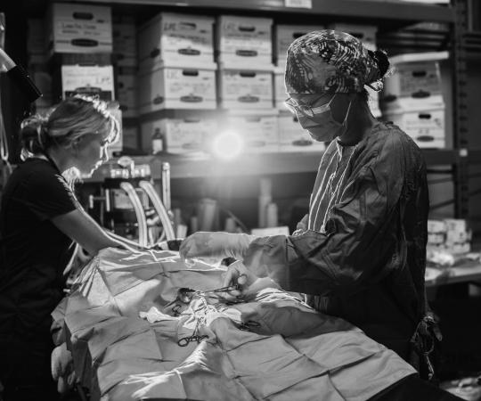 Operation in Fort Liard.