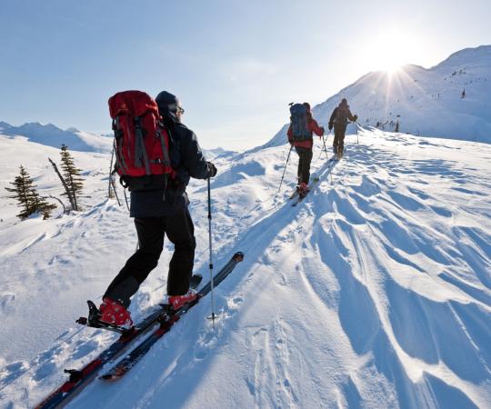cross country skiing in Yukon